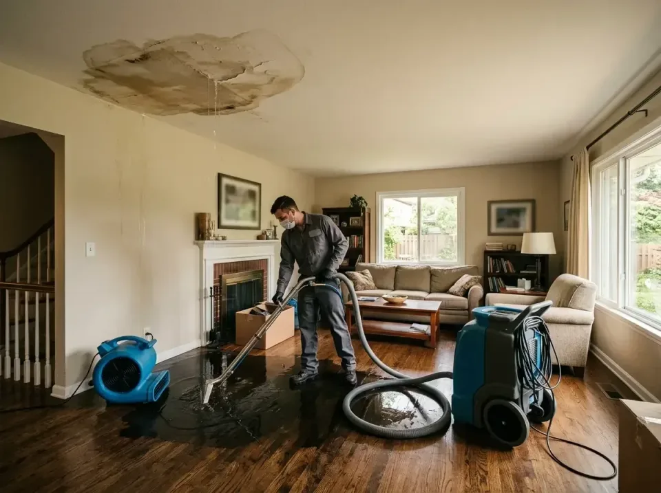 attic-pipe-burst-ceiling-drip-008 — frequently asked questions, Water Damage Restoration & Carpet Care in North Caldwell, NJ